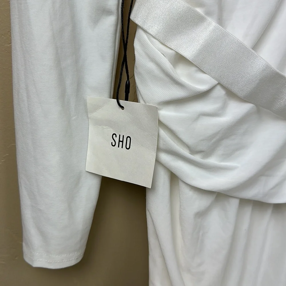 Sho BY TADASHI SHOJI
Cutout Details Long Sleeve Body-con Cocktail Dress Large - Picture 4 of 11